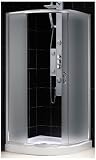 DreamLineソロFramelessスライドシャワーエンクロージャ 31.375 W x 31.375 L x 72 H Inch SHEN-7231310-01-FR 1