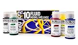 Golden Acrylic Fluid 928 30ml ミキシング10色セット 13110928