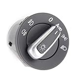 Vosarea ヘッドライトフォグライトハンドスイッチ修理キットフォルクスワーゲンTiguan Touran Sagitar MagotanゴルフCC - 5ND941431B 3C8941431A（