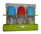 Pooh Plastic Baby Bottles Set - 1 Set Includes 3 Bottles - Each 5oz (For Boy) by Disney