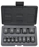 Blackhawk By Proto U-1513S 6-Point Drive Impact Socket Set, 3/8-Inch, 13-Piece [並行輸入品]
