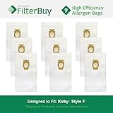 9 - Kirby Style F Vacuum Bags. Kirby Universal Vacuum Bags, Kirby Part 204808. Designed by FilterBuy