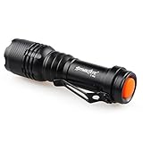 Bolayu 2000LM 3 Modes ZOOMABLE LED Torch Super Bright Flashlight [並行輸入品]