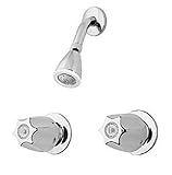 Pfister 2-Handle Tub & Shower Faucet with Metal Verve Knob Handles, Polished Chrome [並行輸入品]