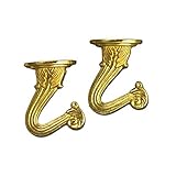 Panacea Hold All Brass Swag Ceiling Hook, 2-Pack [並行輸入品]