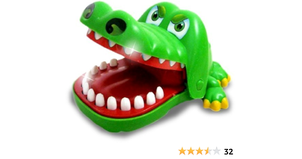 Amazon スリル 満点 噛みつき ワニ ロシアン ルーレット パーティー ゲーム マルチゲームセット おもちゃ