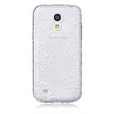UNEXTATI Galaxy S4 Mini 用 ケース 耐衝撃 高品質 TPU ハード カバー 超薄型ケース 全面保護 脱着簡単 クリア 透明 Samsung Galaxy S4 Miniカバー 