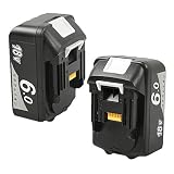 Suregg マキタ 18v バッテリー BL1860 18V 6.0Ah マキタ互換バッテリー LED残量表示 BL1850 BL1840 BL1830 対応 リチウムイオン電池電動工具用 1年保証