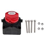 Fenteer 銅　金属製　耐久　車　 ボート　RV用　バッテリー切断機 ロータリー カット オフ アイソレータスイッチ