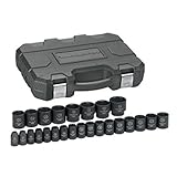 25pc。1 / 2 "ドライブ6ポイントメトリックインパクトソケットセット84933 N / supplyhowardtechnology