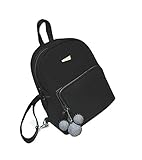 リュック " プレート 付 2 way リュックサック " おしゃれ マザーズバッグ 通勤 通学 可愛い ショルダー (ブラック)