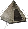Mil-Tec ティピーテント Tipi 4人用セット 290 x 270 x 225cm高 - OLIVE DRAB