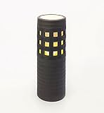 【信楽焼　壱彦】照明(屋外用)　HK-608b　Square Light -スクウェアライト-　サイズ　直径200mm×高さ570mm