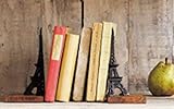 FOUNDER EIFFEL BOOK-END ２個セット ブックエンド/収納/鋳物/アンティーク sp-saa705