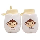 WMHJPかきむしり防止用手袋 0～2歳ベビー用　動物柄　可愛い