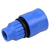 セフティー3 コイルホース用コネクター 適合ホース内径8mm ブルー