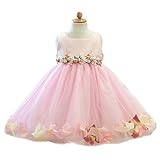 ベビードレス ベビーカレン 結婚式 お宮参り セレモニードレス [リトルプリンセス] Little Princess ピンク×ピンク 90cm