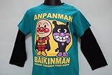アンパンマン　レイヤード風Ｔシャツ・グリーン（バンダイ）９５ＣＭ