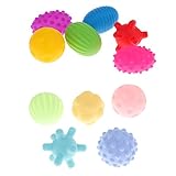 baoblaze 11 xベビーソフトボールRustle音楽ベルボールSensory Perception教育玩具