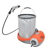 Pure Clean Travel Outdoor Portable Spray Pressure Washer Cleaning System for Camping Car Wash With P