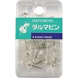 サンケーキコム:サンケー ダルマピン 透明 18本入 MPDR-01T 型式:MPDR-01T（1セット:18個入）