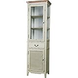 スリムキャビネット [W56 x D39 x H185cm] 家具 収納家具 キャビネット