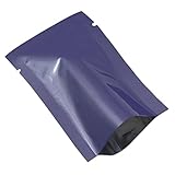 300個Mylar Foil Smell Proof Long Term食品ストレージバッグ真空シーラーのアルミ箔熱紐付きのコーヒーPouches安全Food Tea CosmeticサンプルGive