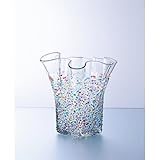 フリル花器 津軽びいどろ工房 津軽びいどろ F-79455