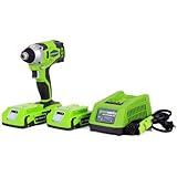 Greenworks 37042 24V Cordless Lithium-Ion DigiPro Impact Driver by Greenworks