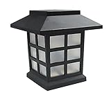 R-STYLE 灯籠 タイプで落ち着いた雰囲気 据置き･差し込み両用 LED ソーラー ガーデン ライト (2本セット)