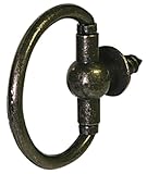 The Hillman Group 122214 Round Screw Ring Hanger, 1 1/8-Inch, Antique Brass Plated by The Hillman Gr