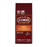 小川珈琲店 有機珈琲 フェアトレードモカブレンド 豆 140g ×3個