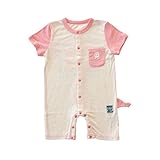 MONICA BABY BLUE ベビー ロンパース スカル ネップサンロンパース 70cm サイズ オフホワイト コットン ポリエステル 2111517019