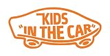 【全16色】人気!キッズ イン カー ステッカー!Kids in car Sticker /車用/シール/ Vinyl/Decal /バイナル/デカール/ステッカー/KIC-1 (オレンジ) [並行輸