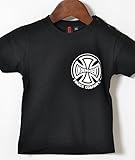INDEPENDENT TRUCK COMPANY X FLAKE BABY TEE (70,80,90) インディペンデント　トラック　カンパニー ｘ　フレーク　Ｔシャツ　ブラック ベビー KIDS