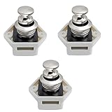 Perfeclan 家具　食器戸棚　ドレッサー　引き出し　ワードローブなど用　機械的　ドアキャッチロック　3個