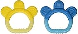 green sprouts 2 Count Sili Paw Teether, Aqua/Yellow by green sprouts by i play. [並行輸入品]
