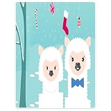 ブランケットソファーベッドスロー軽量Cozy Plush用キュートなSheepsクリスマスプレゼント動物 30"x40" ホワイト