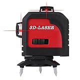 Fukuda フルラインレーザー墨出し器 3D LASER 12ライン MW-93T 360°垂直*2・360°水平*1 レーザー墨出し器 レーザーレベル 水平器
