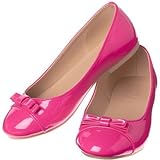 クレイジーエイト Crazy 8/ ボウ フラッツ ブライト ピンク シューズ 16cm【並行輸入】