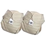 Amoroso　布おむつカバー　2枚組 オーガニックコットン　 セット(グリーン,L,70)