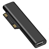 60W PD USBC - Surface 磁気アダプター 15V Type C - Surface アダプター Surface Pro 7/Pro 6/Pro 5/Pro 4/Pro 3、Surface Laptop 4/3/2/1、Surface Book、Surface Go 3/2/1シリーズ用。