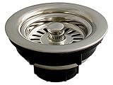 LDR 551 1450SS Kitchen Sink Plastic Basket Assembly, Stainless Steel [並行輸入品]