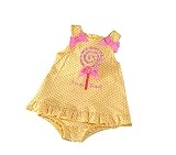 CHOUeTTe ベビー服 ロンパース 新生児～1歳6か月まで フレア 花 女の子 前開き ノースリーブ 夏 綿100% 可愛い リボン付き 出産祝い 誕生日プレゼントにもどうぞ 柄色サイズ多数 オリ