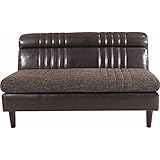 ソファー 2人掛け 【ナックス】 合皮製(革製) 東谷 HS-160BRA ブラウンA 【完成品】【代引不可】 生活用品 インテリア 雑貨 インテリア 家具 ソファ 二人掛けソファ [並行輸入品]