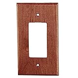 Sierra Lifestyles Traditional Switch Plate, 1 Rocker, Cherry by Sierra Lifestyles
