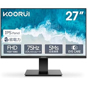 KOORUI モニター 27インチ