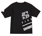 【】 SHINee WORLD 2017 FIVE 公式 5分丈 Tシャツ S