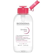 Bioderma Sensibio H2O 500ml 9本 Bioderma Sensibio H2O Micellar Water, Makeup Cleanser for