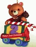 Hallmark Keepsake Ornament - Baby's Second Christmas 2000 (QX6921) [並行輸入品]
